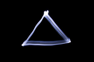 Mini Plexiglass Triangle